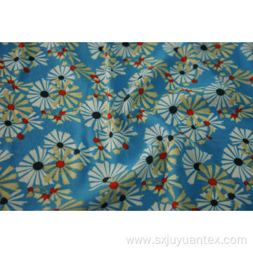 Viscose Crepe  Fashion  Chrysanthemum Print Fabric